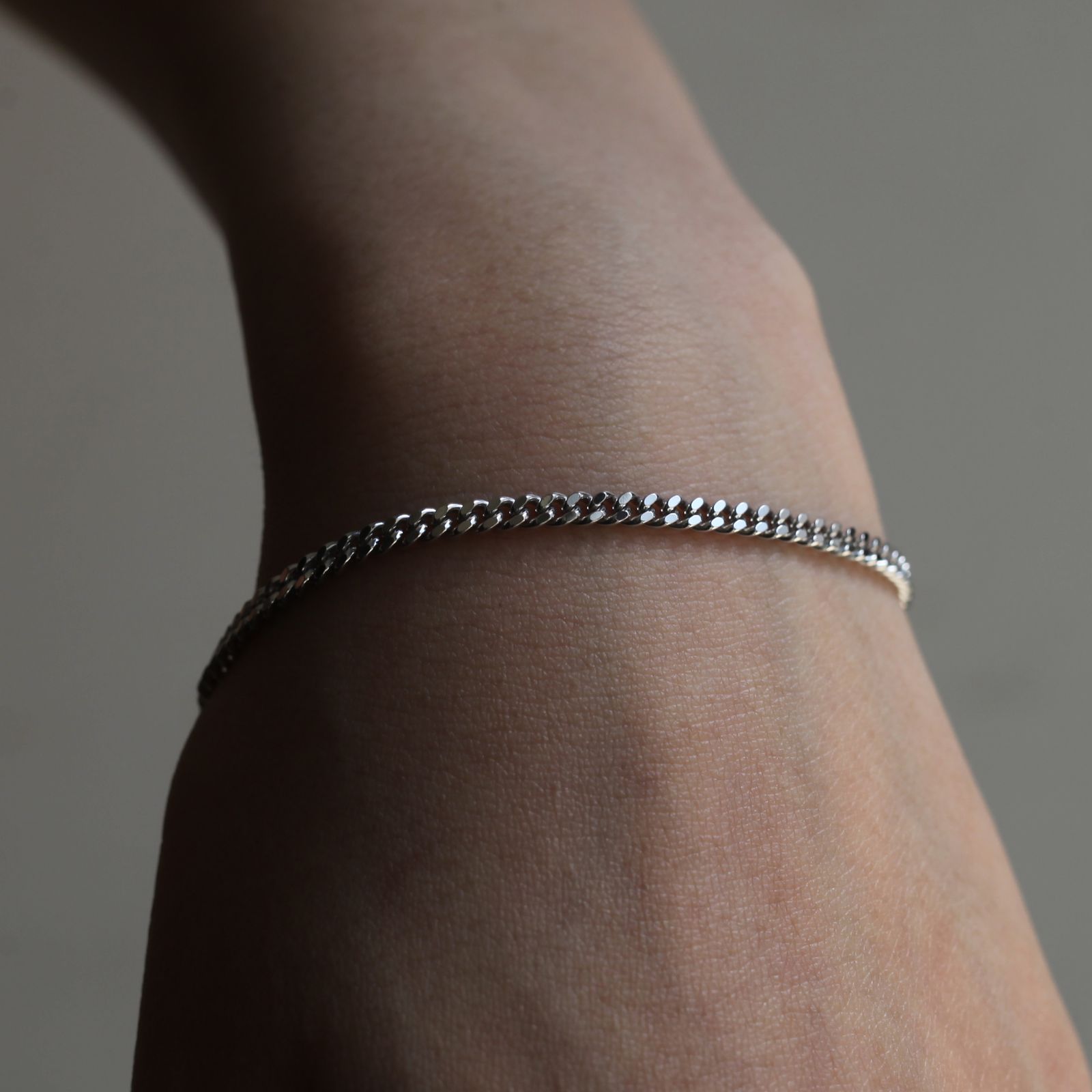 TOMWOOD - 【残り一点】Curb Bracelet_M(SILVER) | ACRMTSM ONLINE STORE