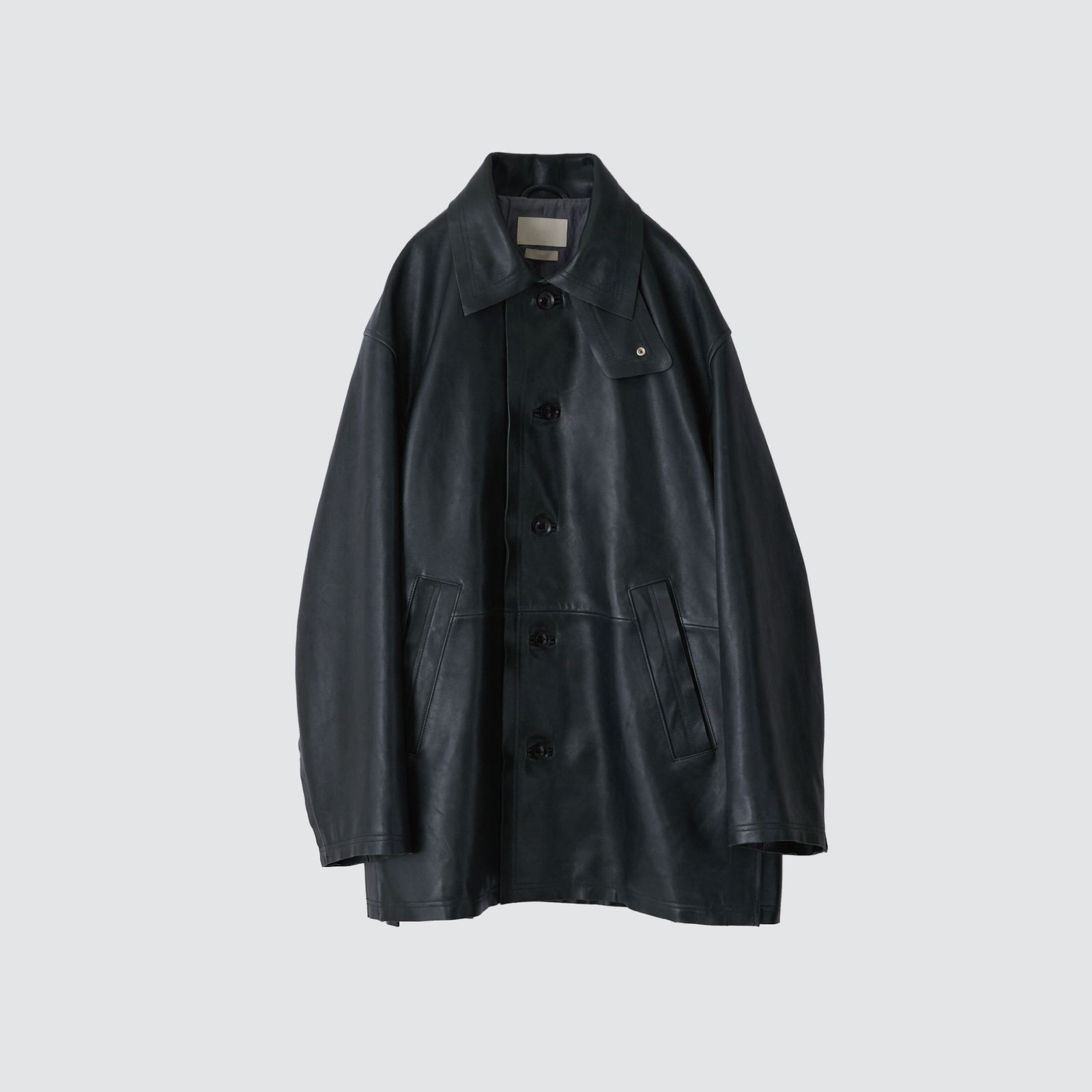 YOKE - 【残り一点】Cut-Off Leather Car Coat | ACRMTSM ONLINE STORE