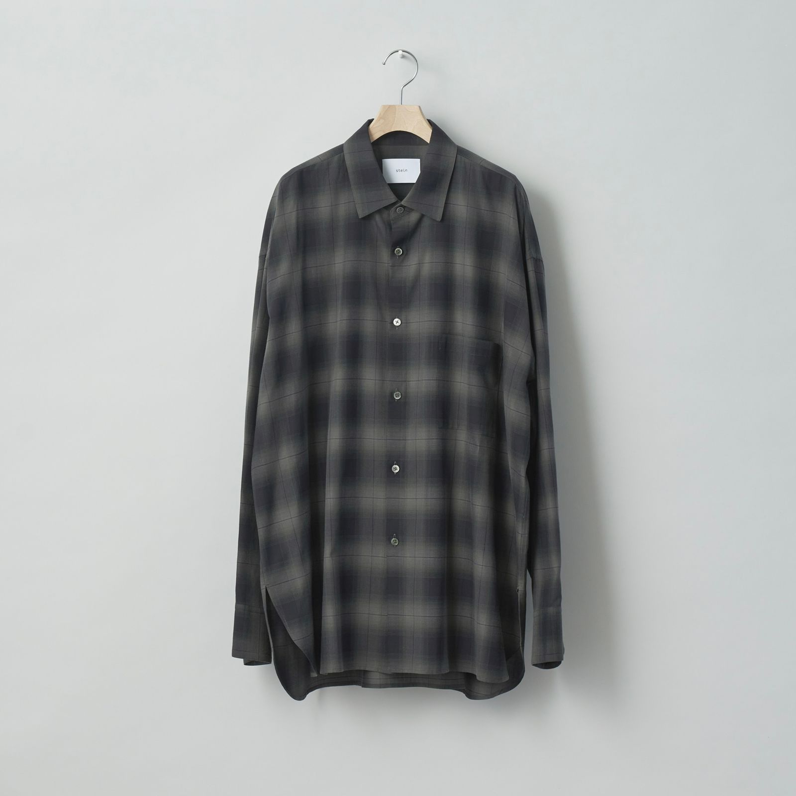 stein OVERSIZED DOWN PATTERN SHIRT | www.innoveering.net