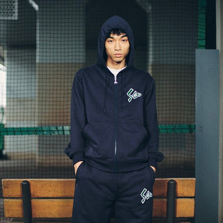 【残り一点】PVC SG Logo Zip Hoodie