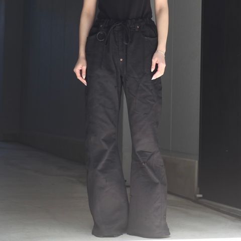 【残り一点】Home Flare Jeans With Damaged(INLAY DENIM)