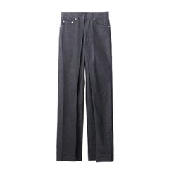 【残りわずか】Rigid Denim Wide Pants(MEN)