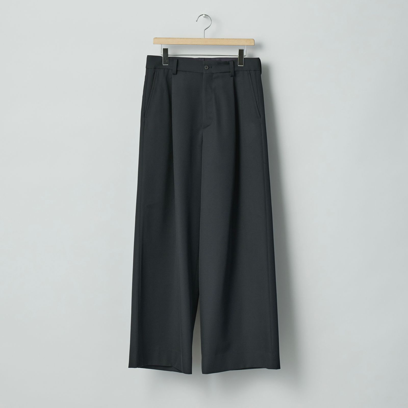 【残り一点】Wool Kersey Extra Wide Trousers