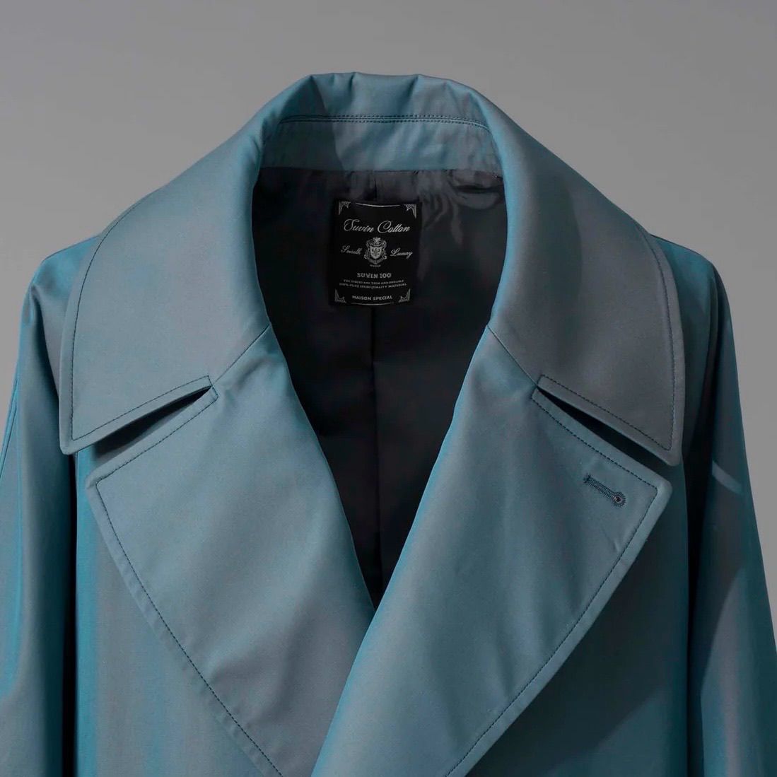 【残り一点】120/2/2 Suvin Cotton Gabardine Prime-Over Ulster Coat