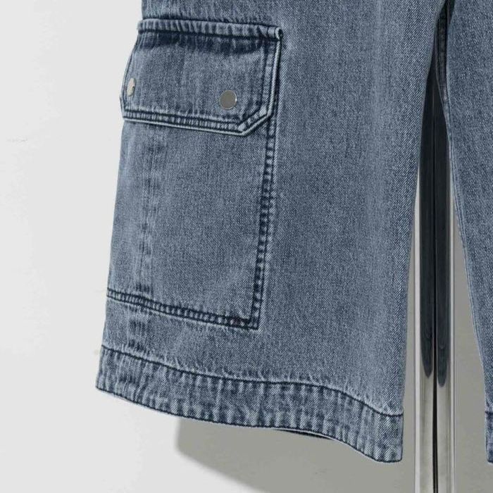 MAISON SPECIAL - 【残り一点】Big Pocket 2way Baggy Denim MAISON SPECIAL - 【残り一点】Big Pocket 2way Baggy Denim