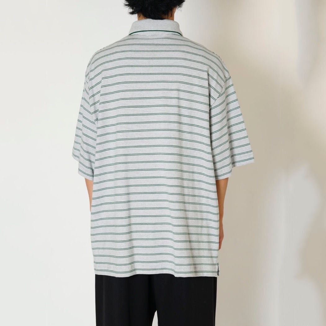 UNIVERSAL PRODUCTS - 【残りわずか】Multi Border S/S Polo