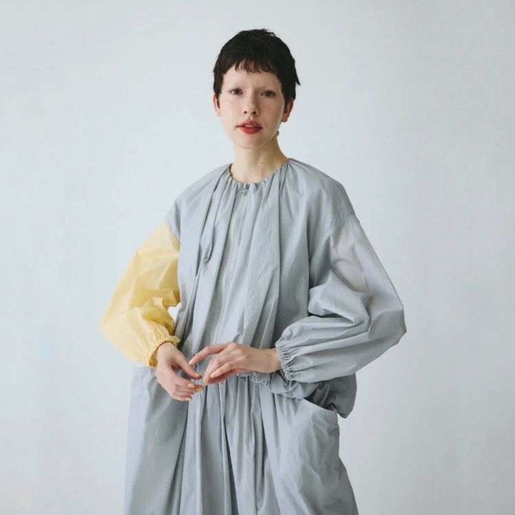 【残り一点】Balloon Hem Nylon Blouson