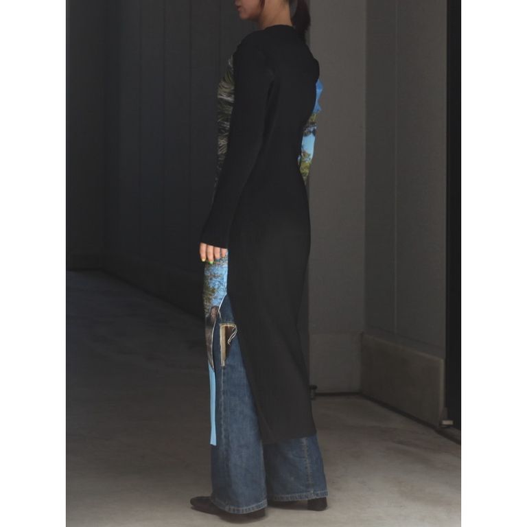 kotohayokozawa - 【残り一点】Graphic Wave Dress | ACRMTSM ONLINE STORE 