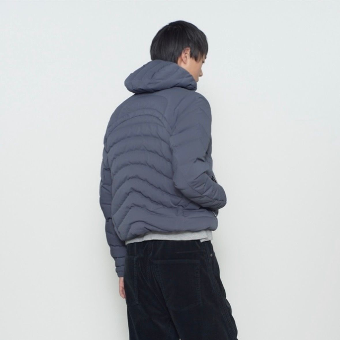 【残り一点】Panelled Hooded Puffer Jacket
