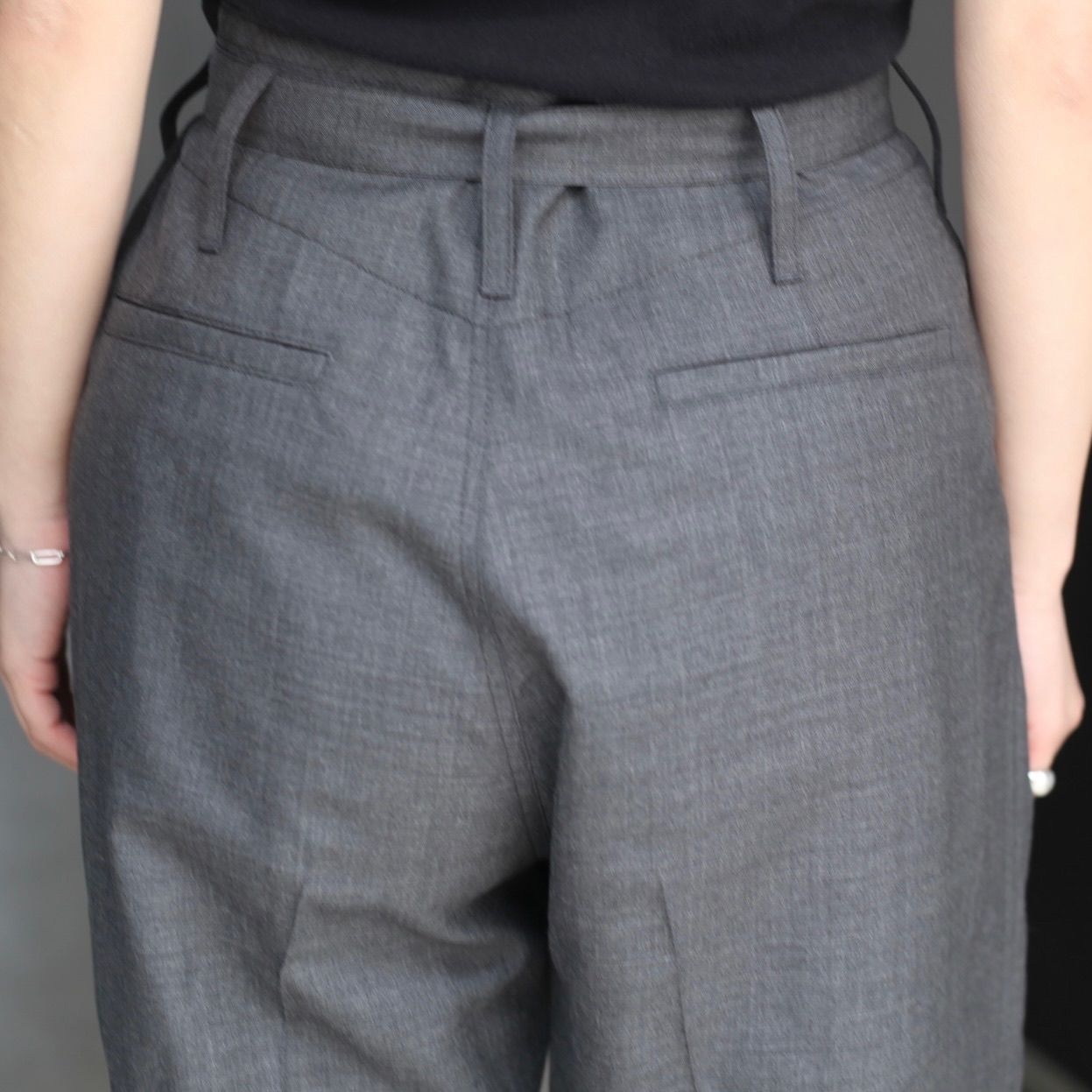 LEMAIRE - 【残りわずか】Belted Pleated Pants | ACRMTSM