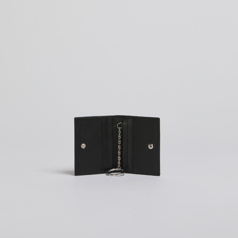 MARNI - 【残り一点】W Ring Leather Stitch Logo Key Holder