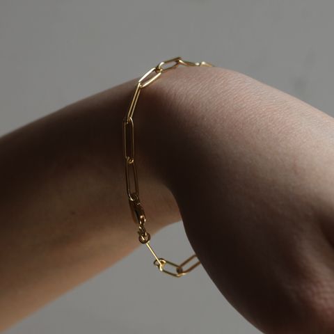 【残り一点】Box Bracelet(GOLD)