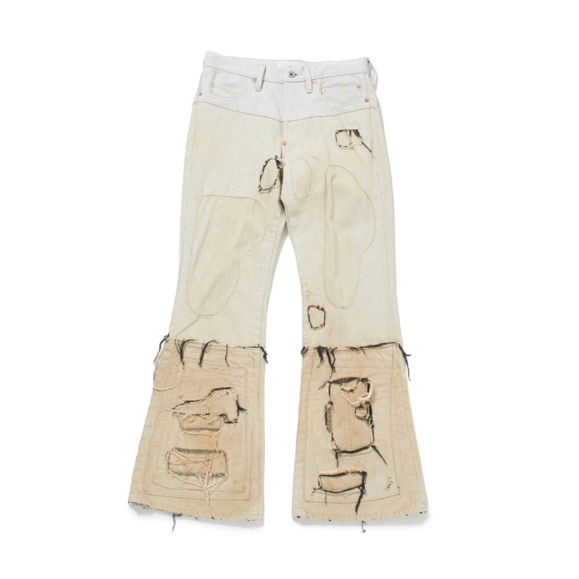【残り一点】Stratum Denim Pants Flared Cut