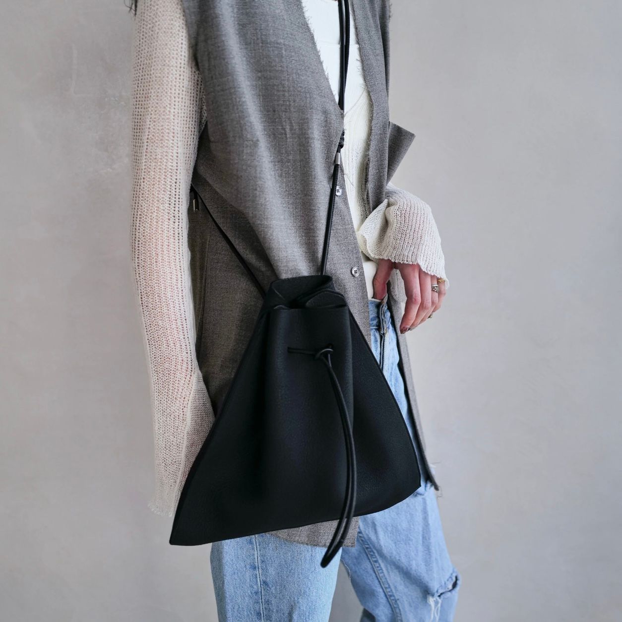 【再販売通知受付可能】Herrie Kinchaku Shoulder(DIPLO SKY)