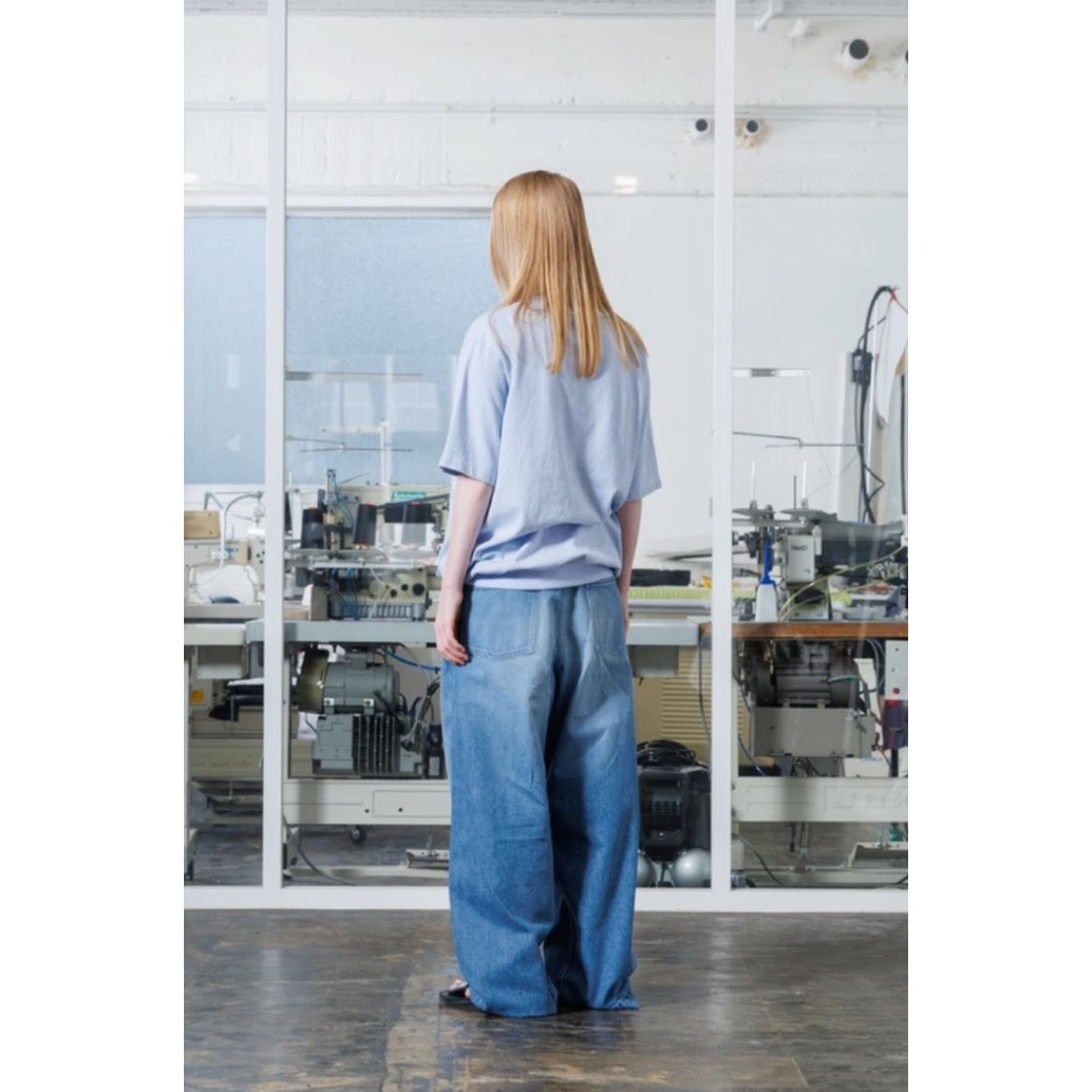 【残り一点】キルティングステッチビッグTEE