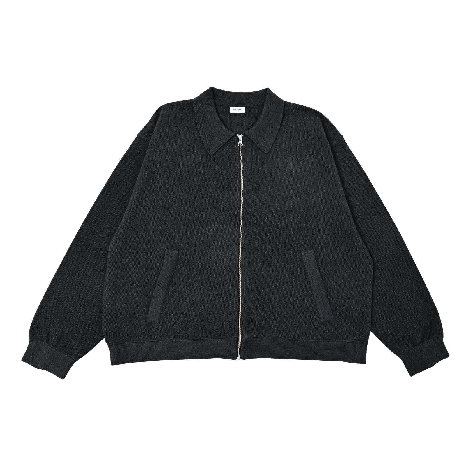 【残り一点】Moss Stitch Zip Blouson