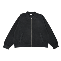 【残り一点】Moss Stitch Zip Blouson