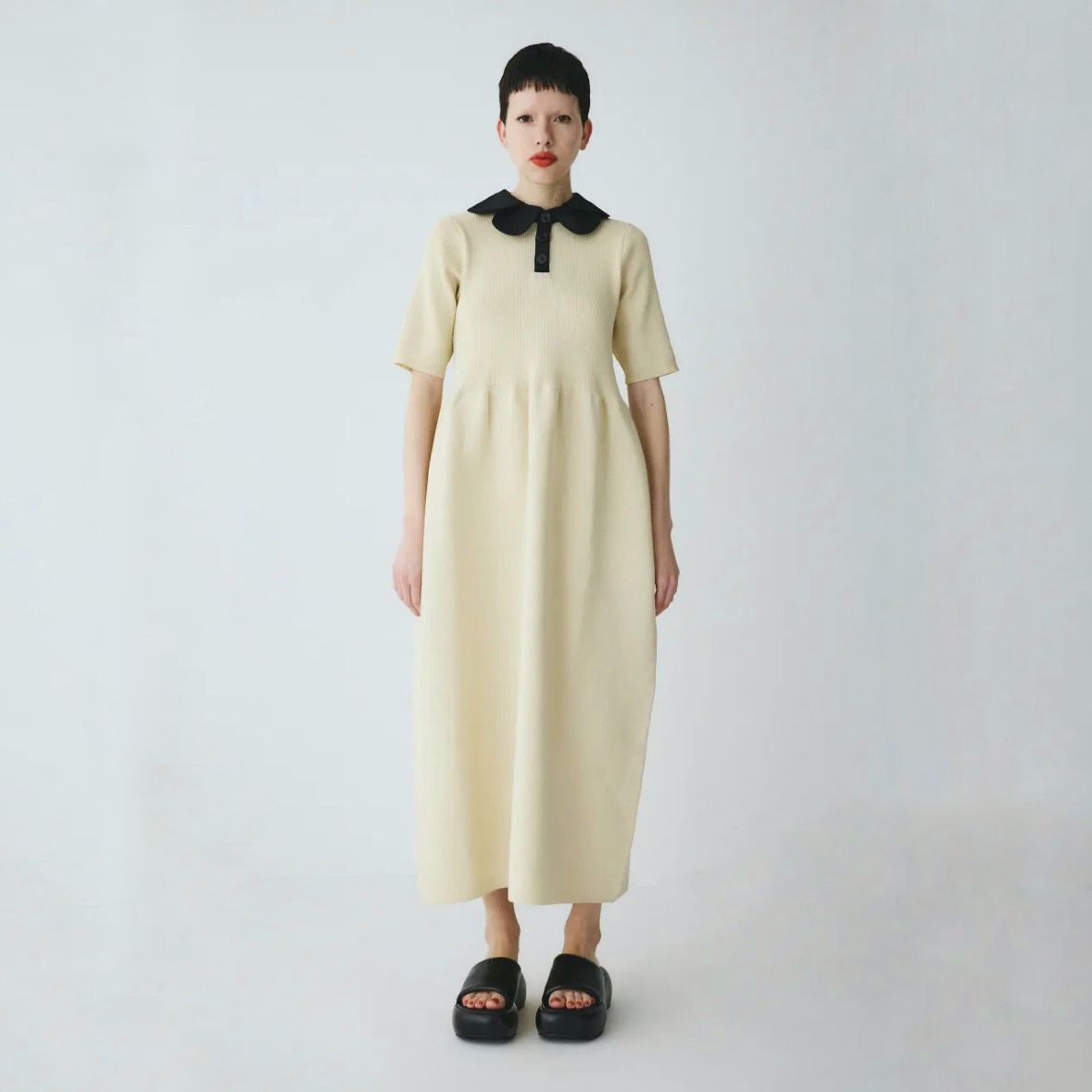 【残り一点】Knit Balloon Dress
