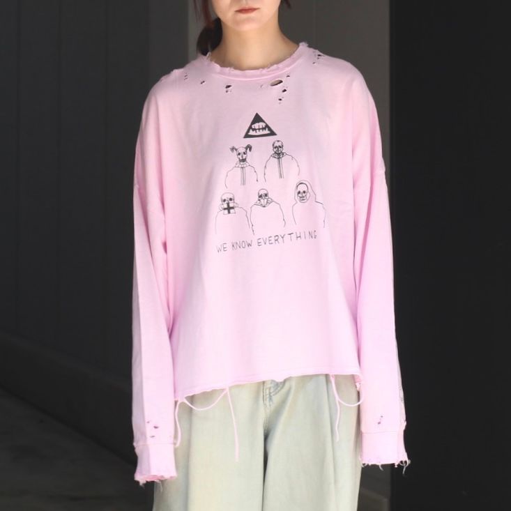 【残り一点】Skull & Chaos Long Sleeve T-shirt