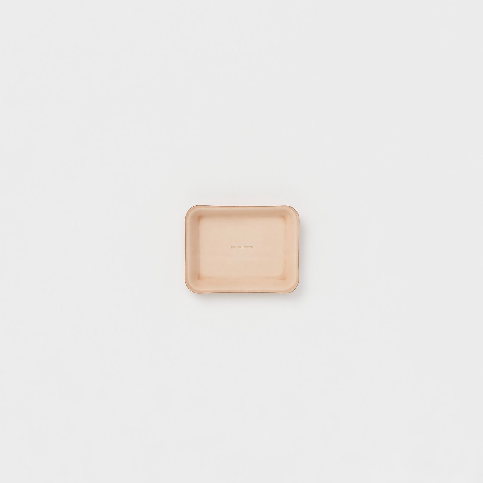 【次回入荷9月中旬予定】Leather Tray_S(NATURAL)
