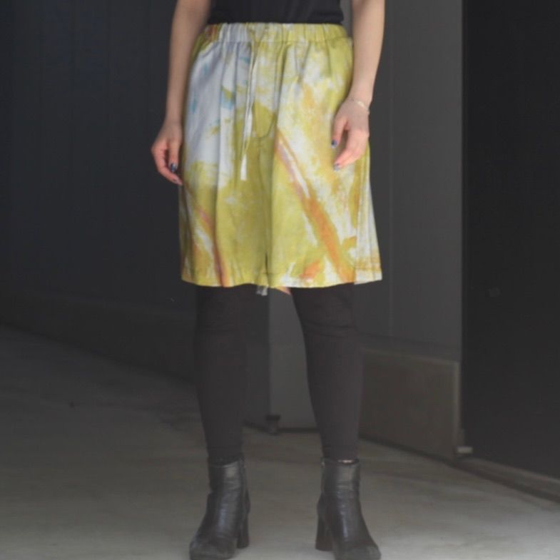 【残り一点】Flower Printed Easy Shorts