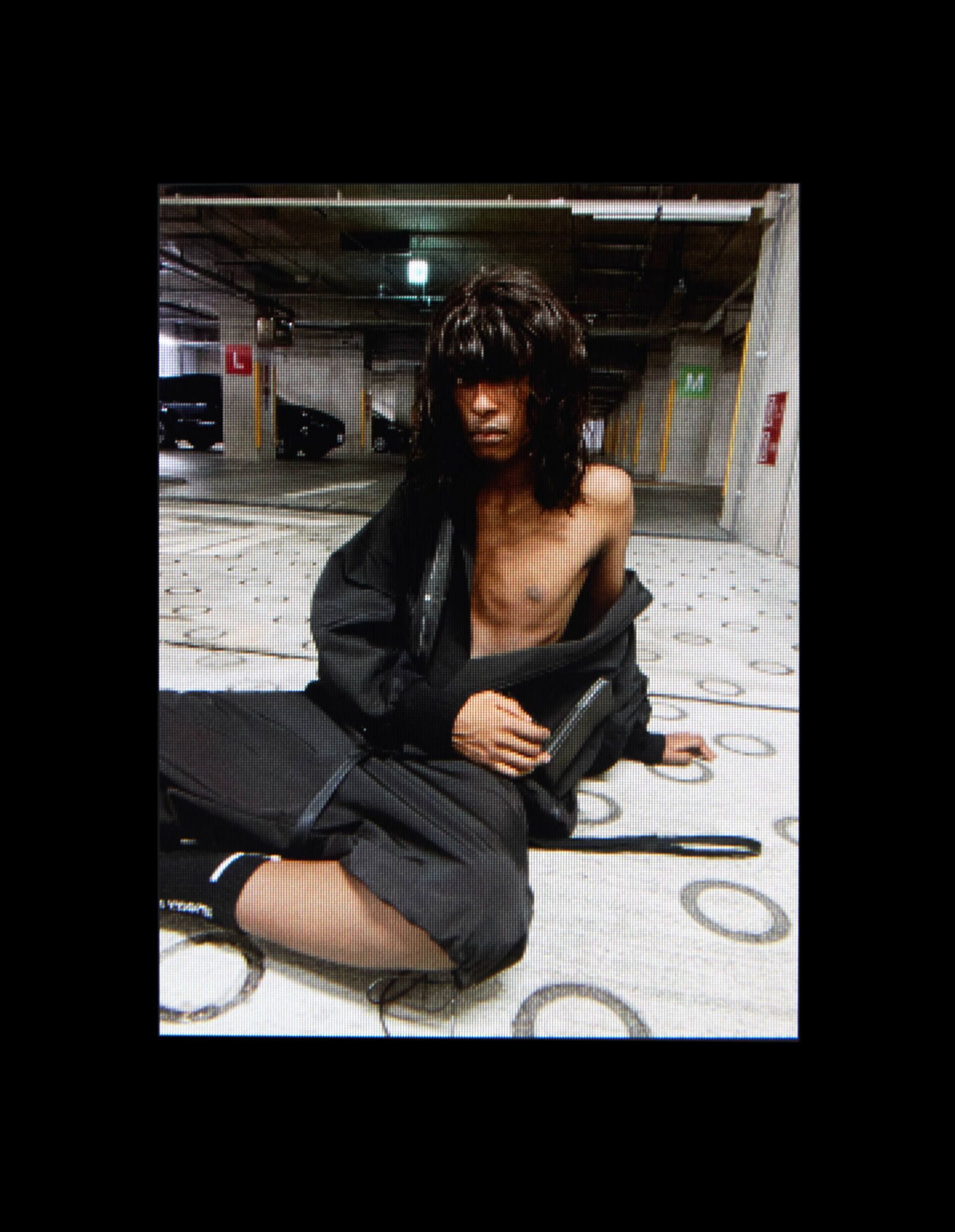 NILOS（ニルズ）ナイロンメッシュブルゾン DARK RHIZOME ブラック NILOS（ニルズ）ナイロンメッシュブルゾン DARK RHIZOME ブラック