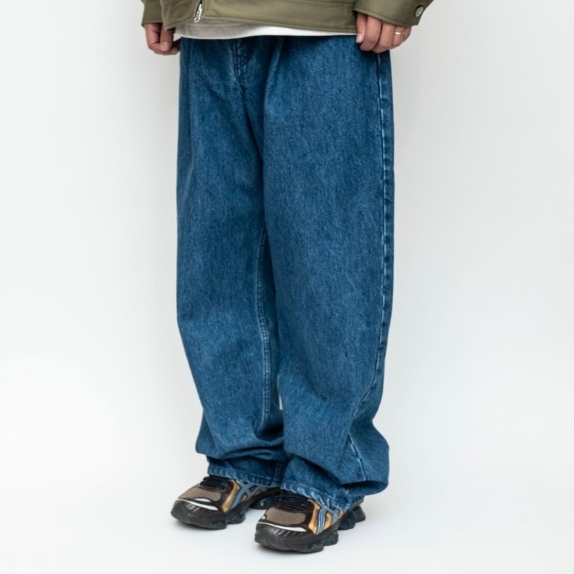 【残り一点】1Tuck Baggy Denim Bio