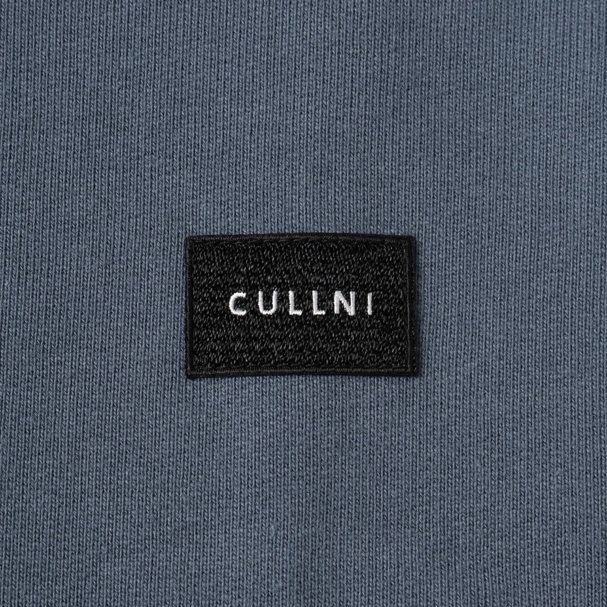 【残り一点】French Terry Embroidery Patch Zip Up Hoodie