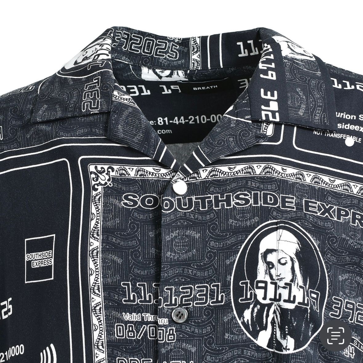 【残り一点】Black Card Shirt