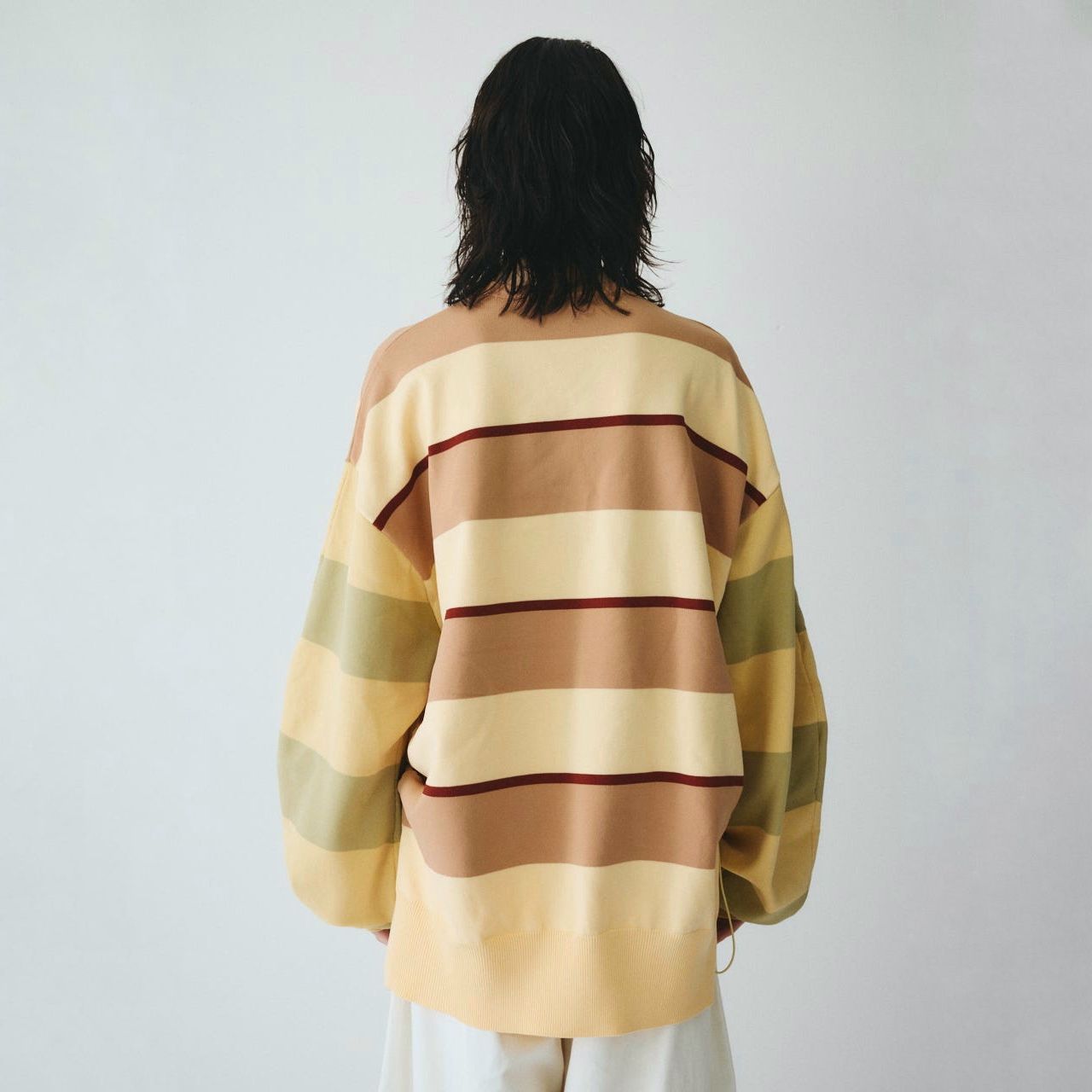 【再販売通知受付可能】Border Boy Knit Tops