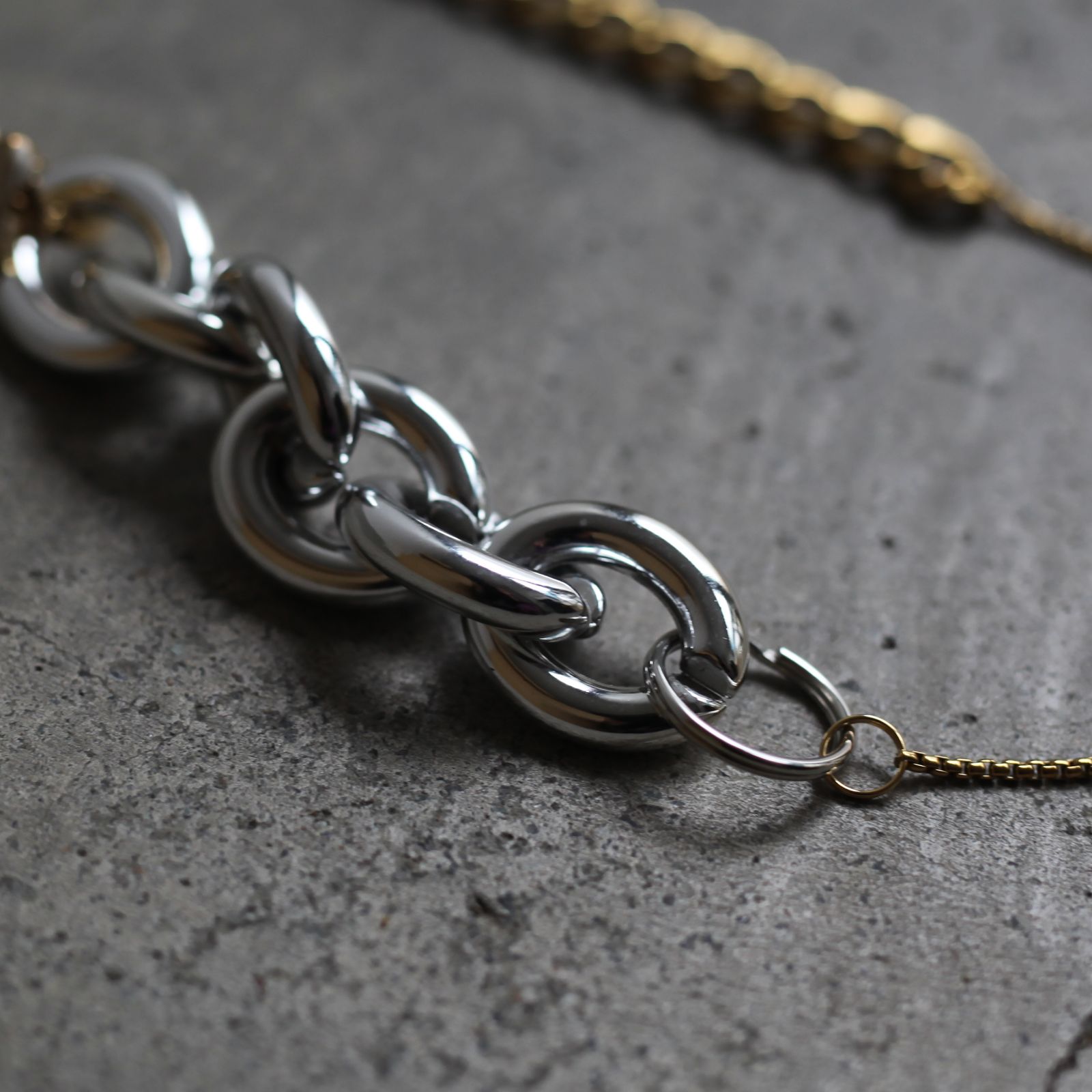 BLESS - 【残り一点】Material Mix Necklace(FREE STYLE