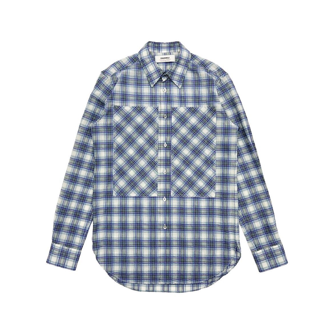 【残り一点】"Cotton Check" W-PKT Dress LS Shirt