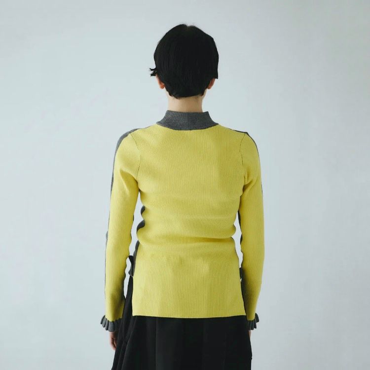 【残り一点】Bicolor Cuff Frill Tops