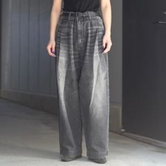【残り一点】12.5OZワイドデニムパンツ(NO PRINT_USED)