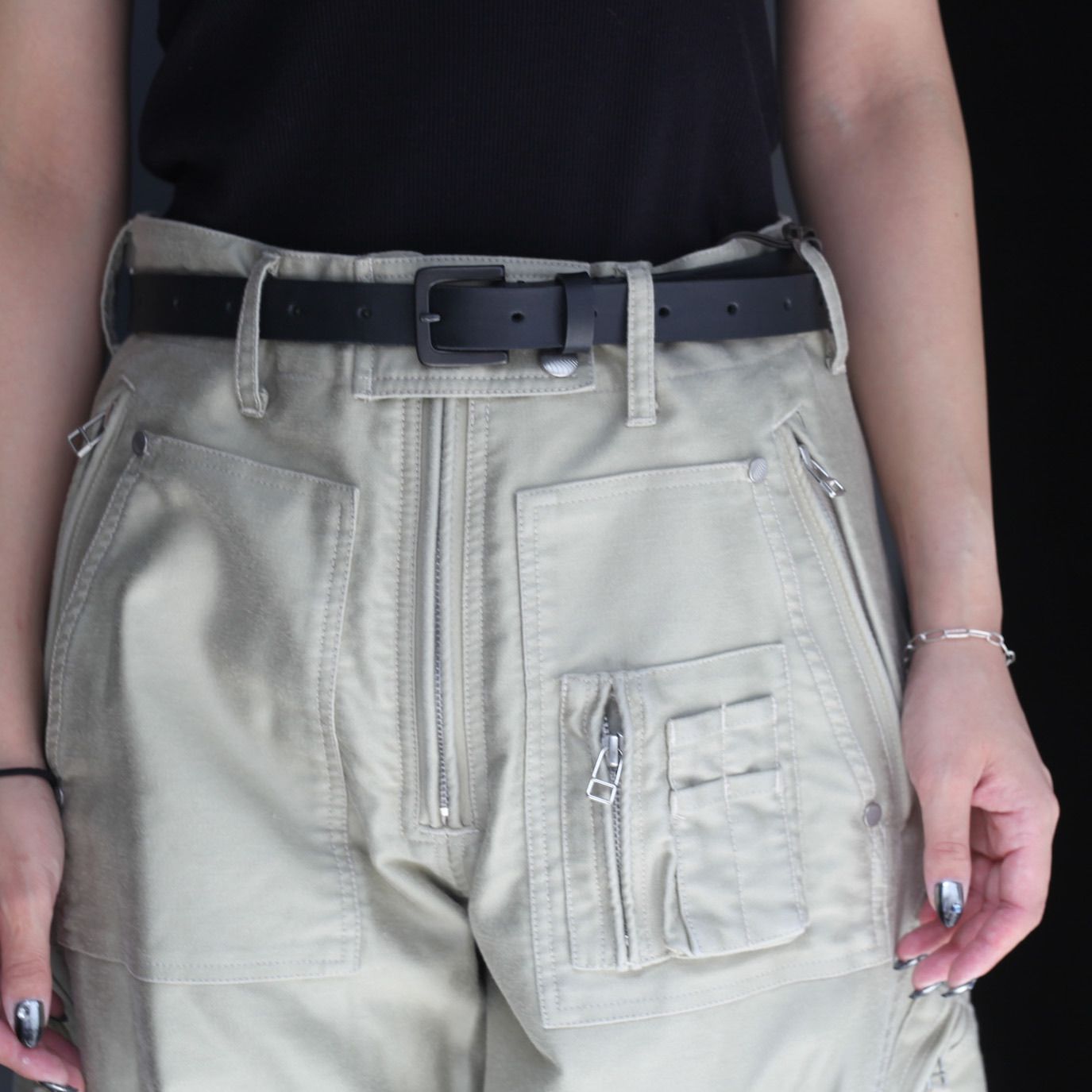 【残り一点】3D Twisted Parachute Cargo Pants