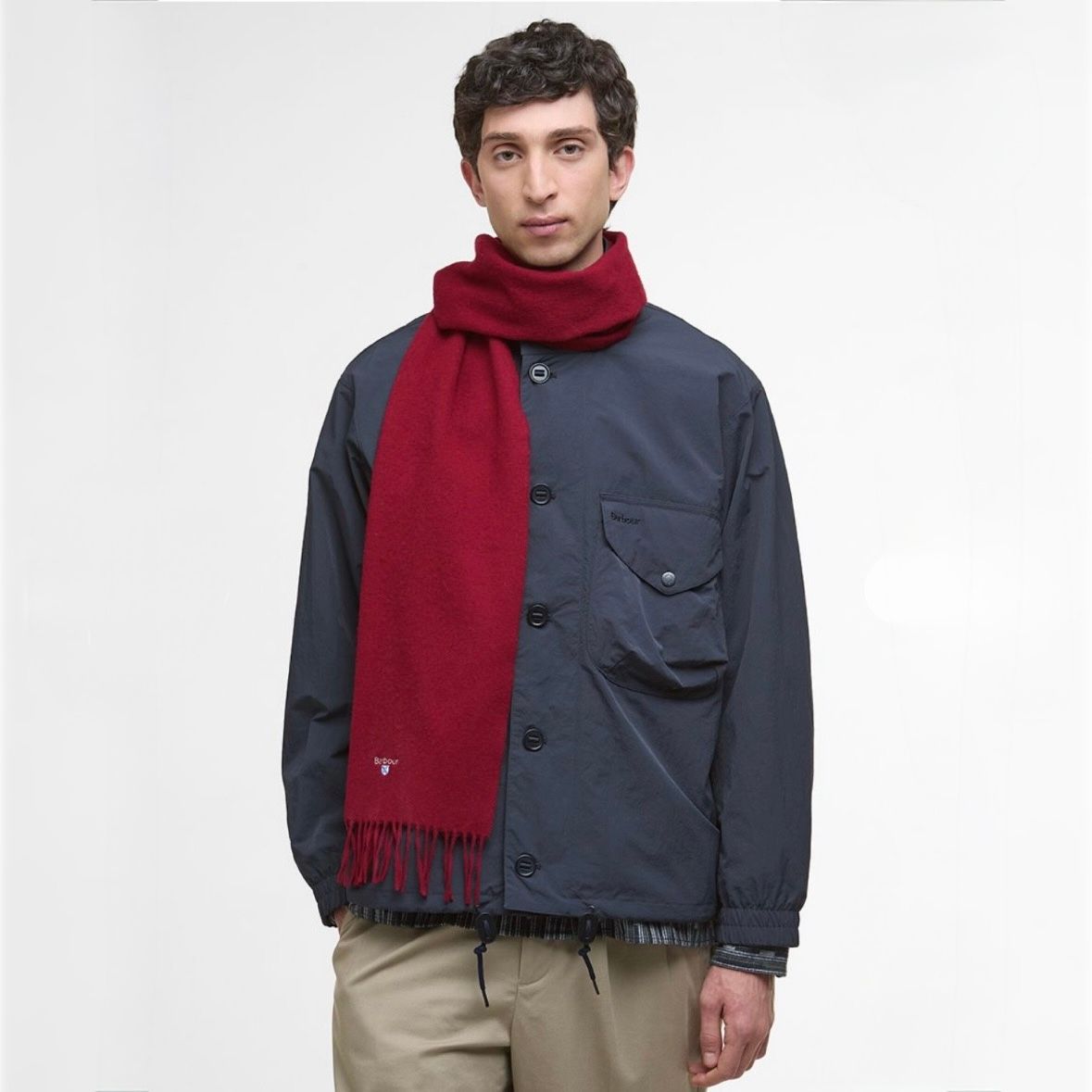 【残り一点】Plain Lambswool Scarf