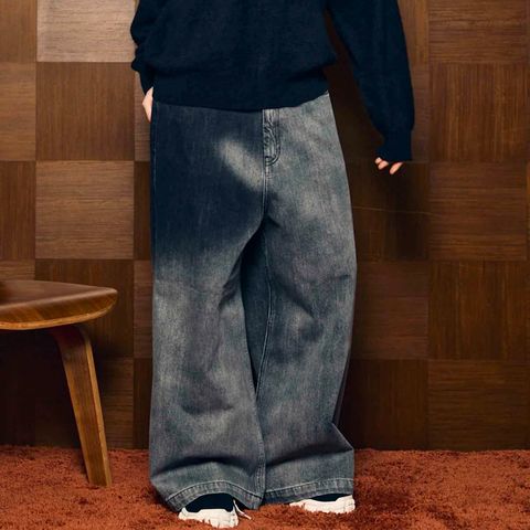 【残り一点】Hyper Wide Denim Buggy Pants