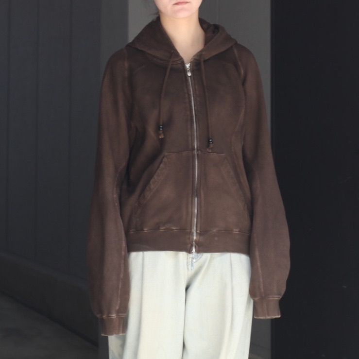 【残りわずか】Paneled Zip Up Hoodie