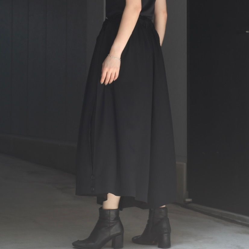 【再販売通知受付可能】ボックスプリーツパンツ
