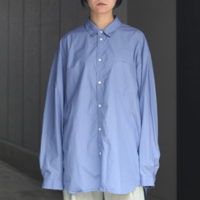 【残り一点】Suvin Broad Washed Shirt