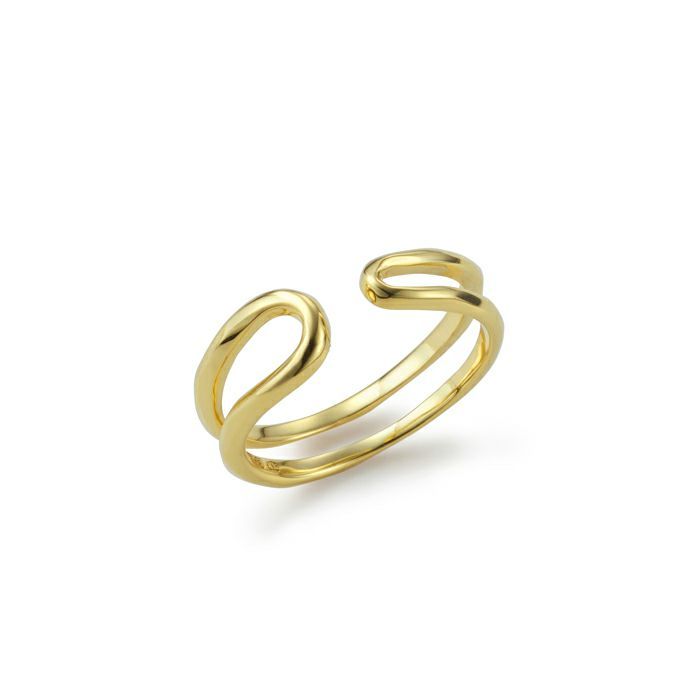 【お取り寄せ注文可能】K10 Narrow Ring_No.2(GOLD)