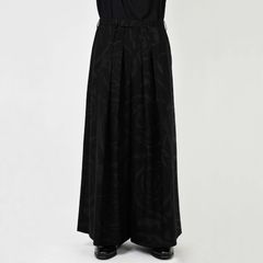 【残り一点】W/G Big Rose 2T Hakama Pants