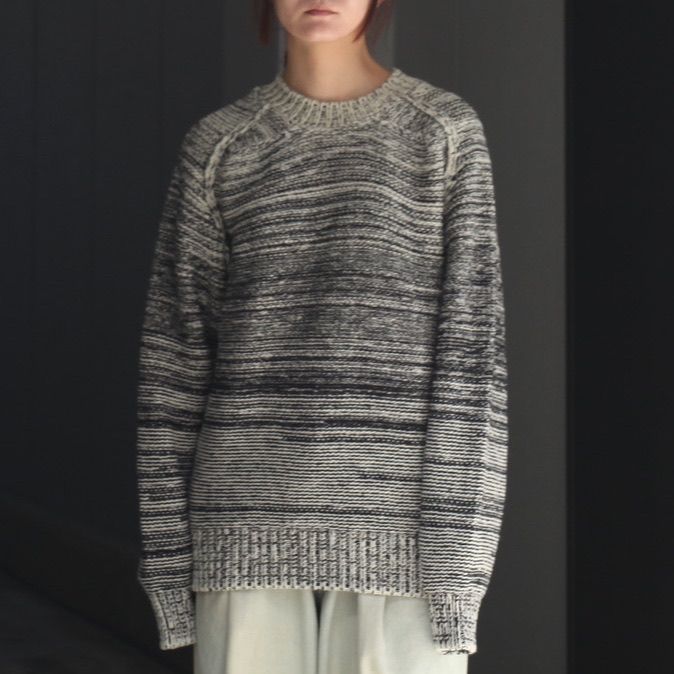 【残り一点】Gradation Crewneck Sweater