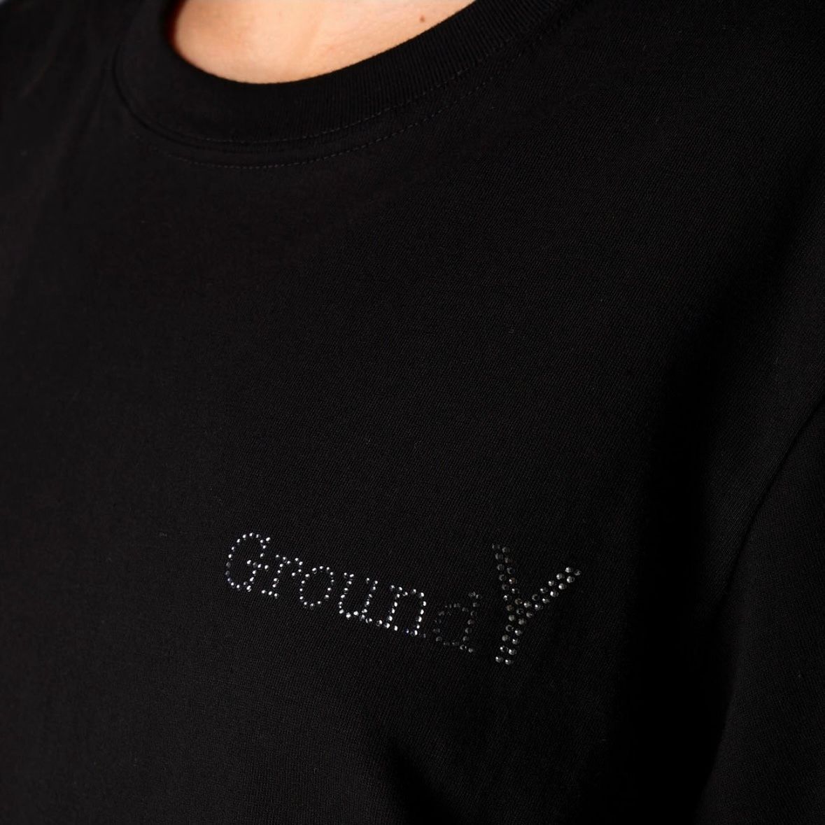 【残り一点】ブラックダイアカットソー