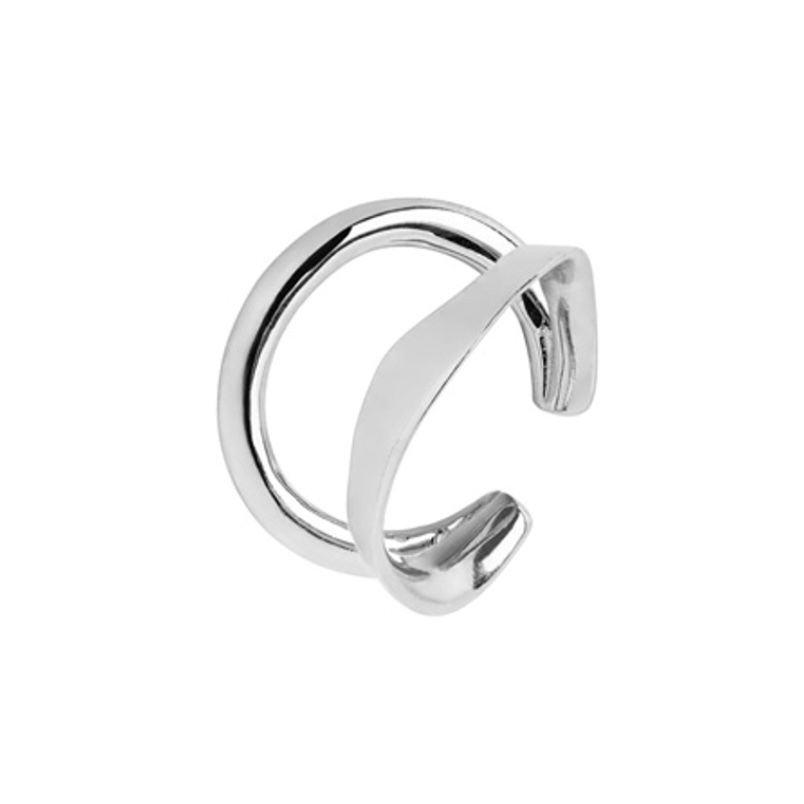 【再販売通知受付可能】Ripples Ear Cuff(SILVER)