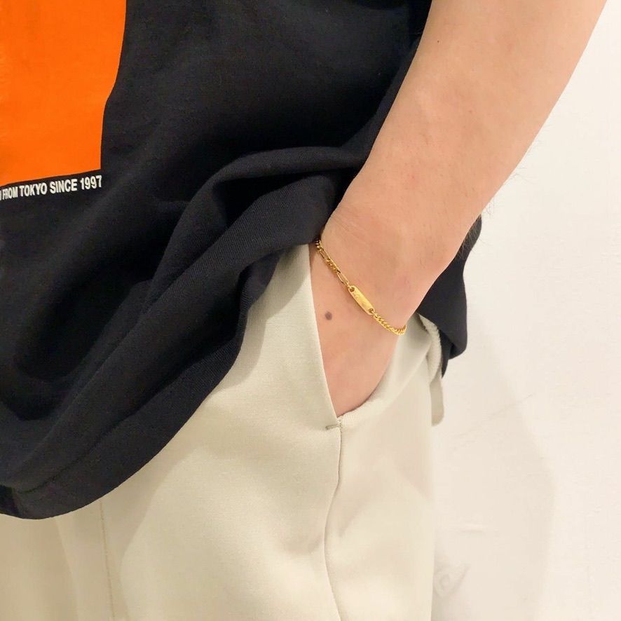 【お取り寄せ注文可能】Mix Chain Bracelet_No.1(GOLD)