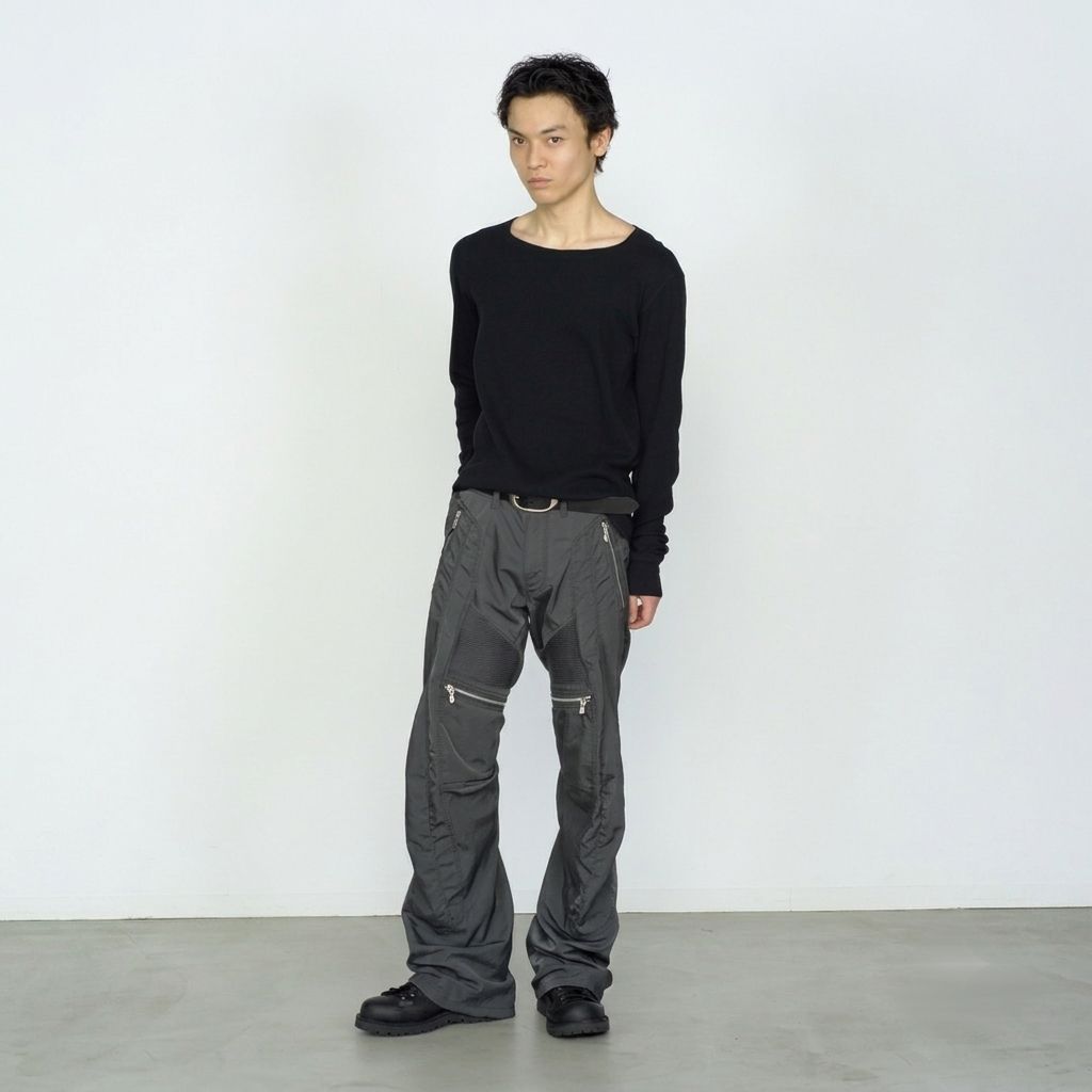 【残りわずか】Waffle Thermal Long Sleeve T-shirt