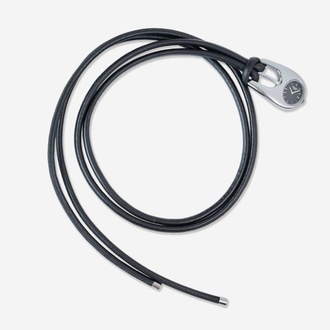 【残り一点】Buckle Watch Knot Cord(BLACK×SILVER)