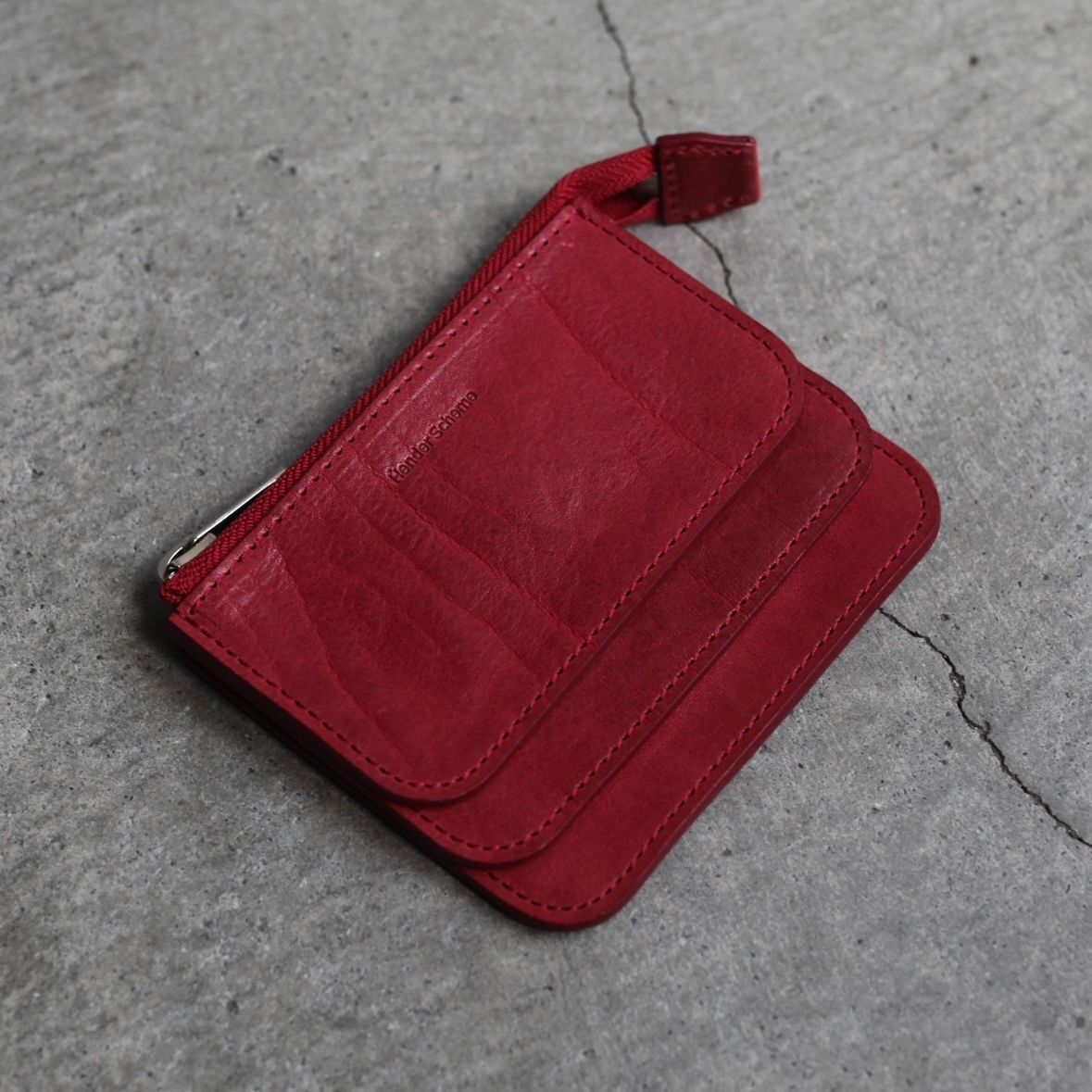 【残り一点】3 Layered Purse(RED)