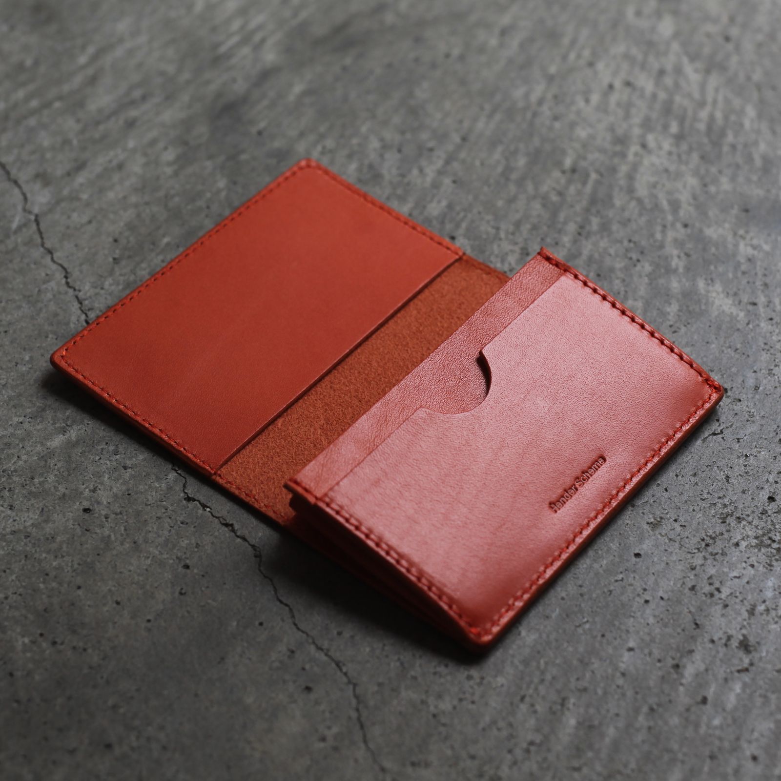 【残り一点】Folded Card Case(ORANGE)